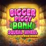 Bigger Piggy Bank: Squeal Wheel Logo