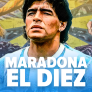 Maradona El Diez Logo