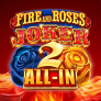 Fire and Roses Joker 2 All-In Logo
