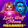 Lady Wolf Moon Megaways Logo