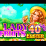 Lady Fruits 100 Easter Logo