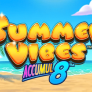 Summer Vibes Accumul8 Logo