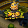 Honey Rush Black and Yellow Logo