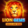 Lion Gems Hold and Win Logo