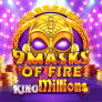 9 Masks of Fire King Millions Logo