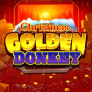 Golden Donkey Christmas Logo