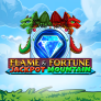 Flame and Fortune Jackpot Mountain Logo