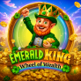 Emerald King Wheel of Wealth Logo