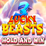 3 Lucky Beasts Hold and Win Logo