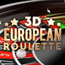 3D European Roulette - Iron Dog Logo
