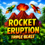 Rocket Eruption Triple Blast Logo