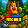 King Parrot Riches Go Nuts Logo