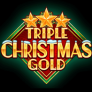 Triple Christmas Gold Logo