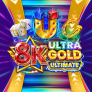 8K Ultra Gold Ultimate Logo