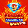 9 Blazing Diamonds Wowpot Logo