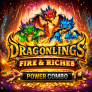 Dragonlings Fire and Riches Power Combo Logo