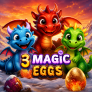 3 Magic Eggs Logo