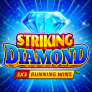 Striking Diamond Running Wins Logo