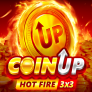 Coin Up Hot Fire Logo