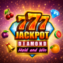 777 Jackpot Diamond Hold and Win Logo