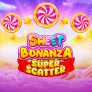 Sweet Bonanza Super Scatter Logo