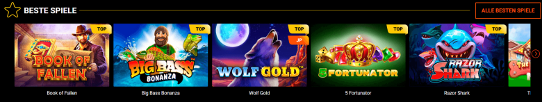 Spinamba Casino Spielautomaten