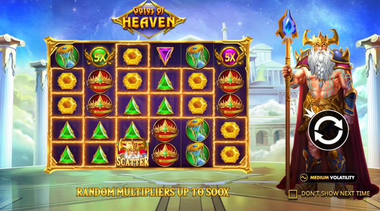 Gates of Heaven Main Screen