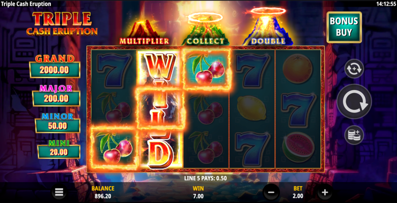Triple Cash Eruption Wild