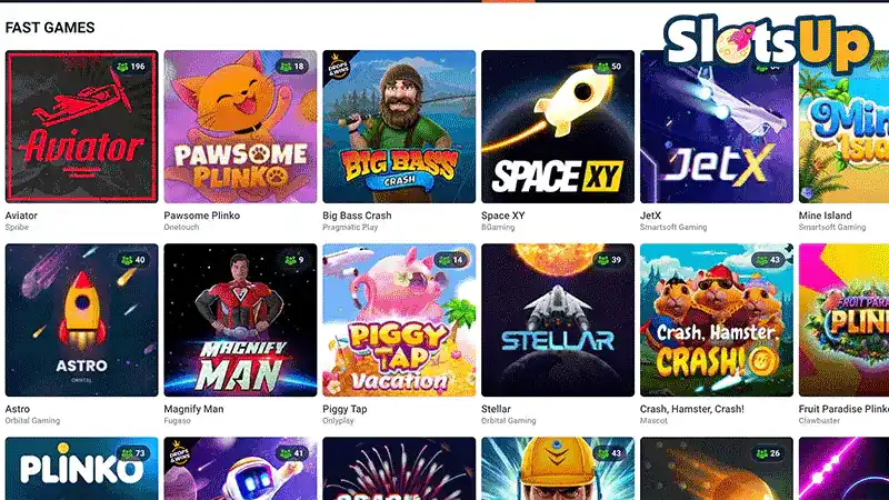20Bet Schnelle Spiele
