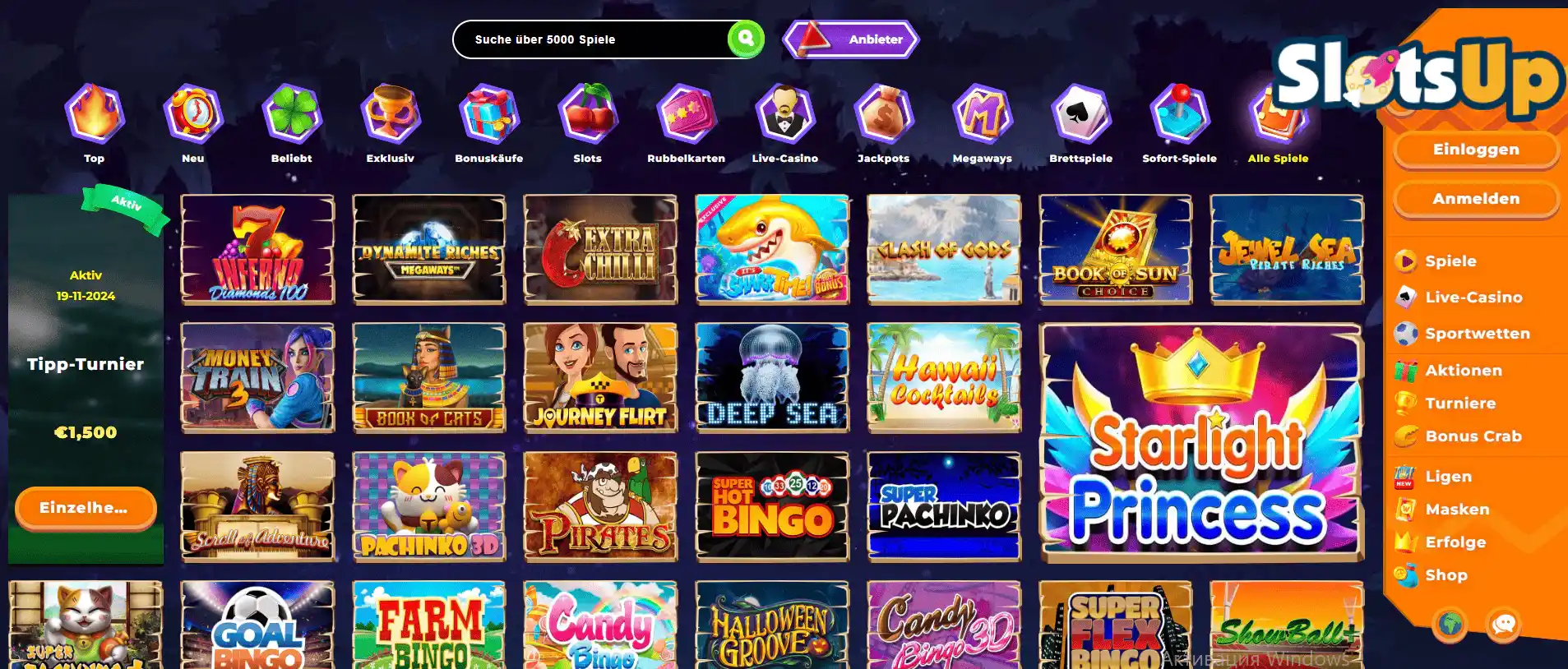 Wazamba Spiele