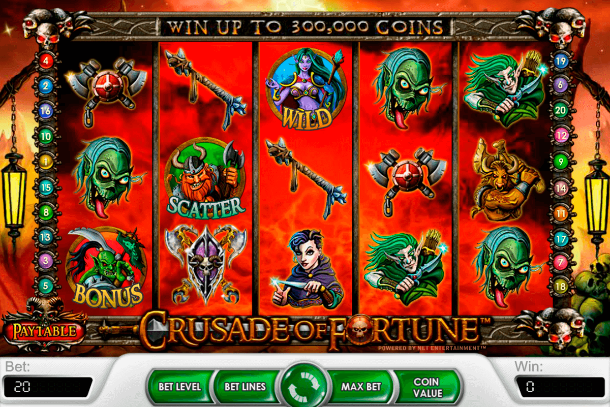 crusade of fortune netent online spielen 