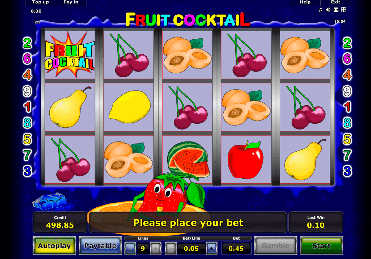 fruit cocktail novomatic online spielen 