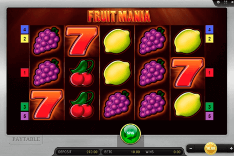 fruit mania bally wulff