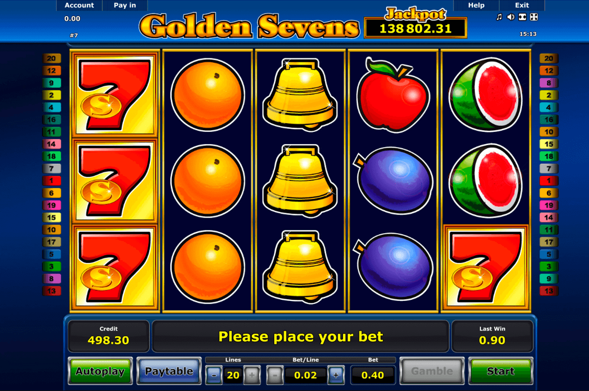 golden sevens novomatic online spielen 