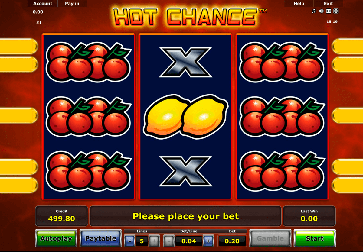 hot chance novomatic online spielen 
