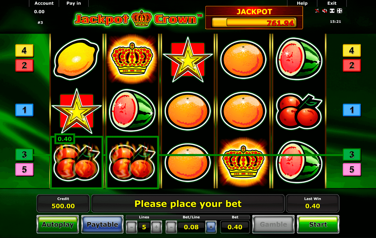jackpot crown novomatic online spielen 