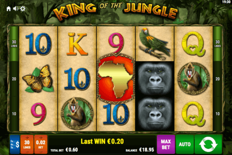king of the jungle bally wulff 