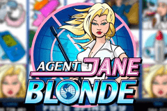 logo agent jane blonde microgaming casino spielautomat 