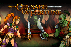 logo crusade of fortune netent casino spielautomat