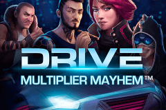 logo drive multiplier mayhem netent casino spielautomat 
