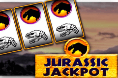 logo jurassic jackpot microgaming casino spielautomat 