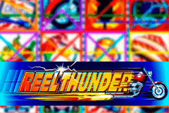 logo reel thunder microgaming casino spielautomat 
