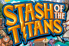 logo stash of the titans microgaming casino spielautomat 
