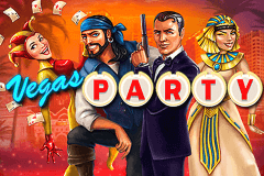 logo vegas party netent casino spielautomat
