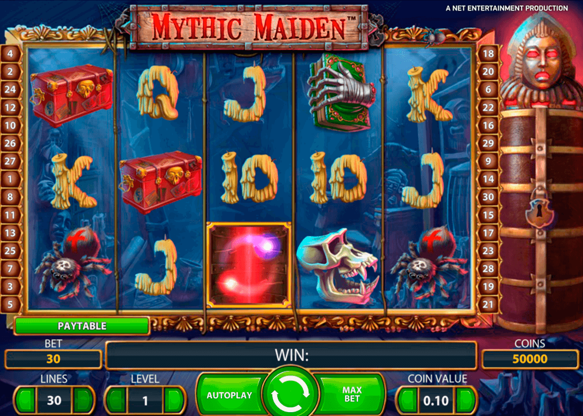 mythic maiden netent online spielen 