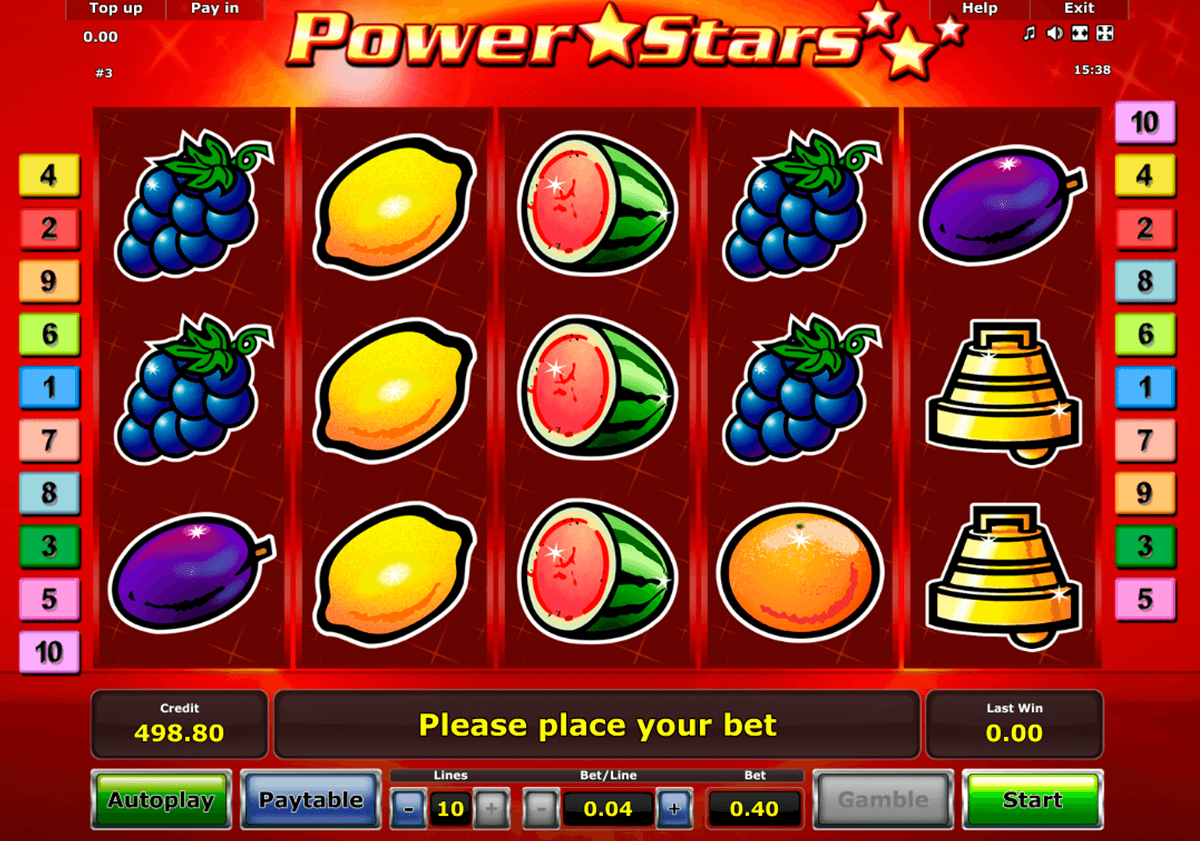 power stars novomatic online spielen 