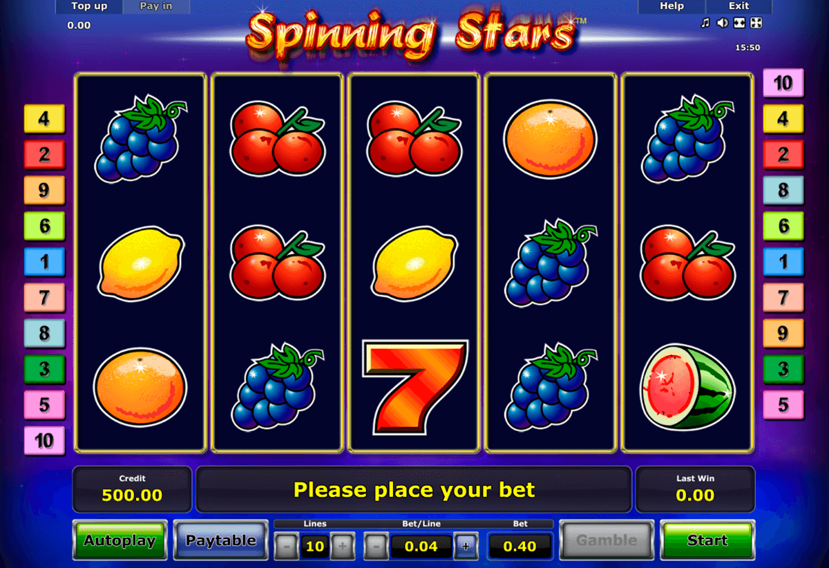 spinning stars novomatic online spielen 