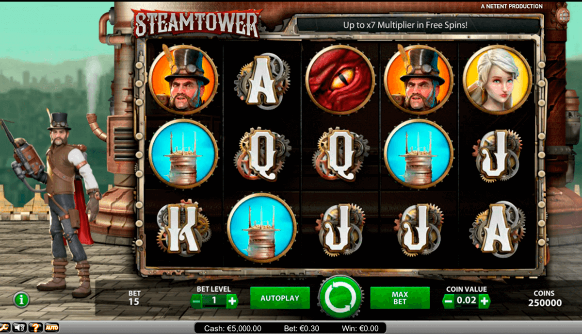 steam tower netent online spielen 