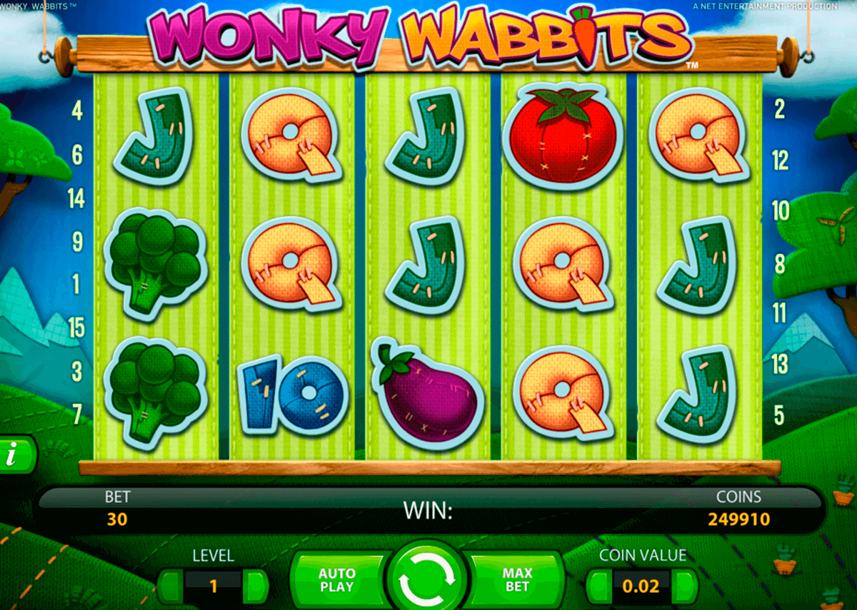 wonky wabbits netent online spielen 
