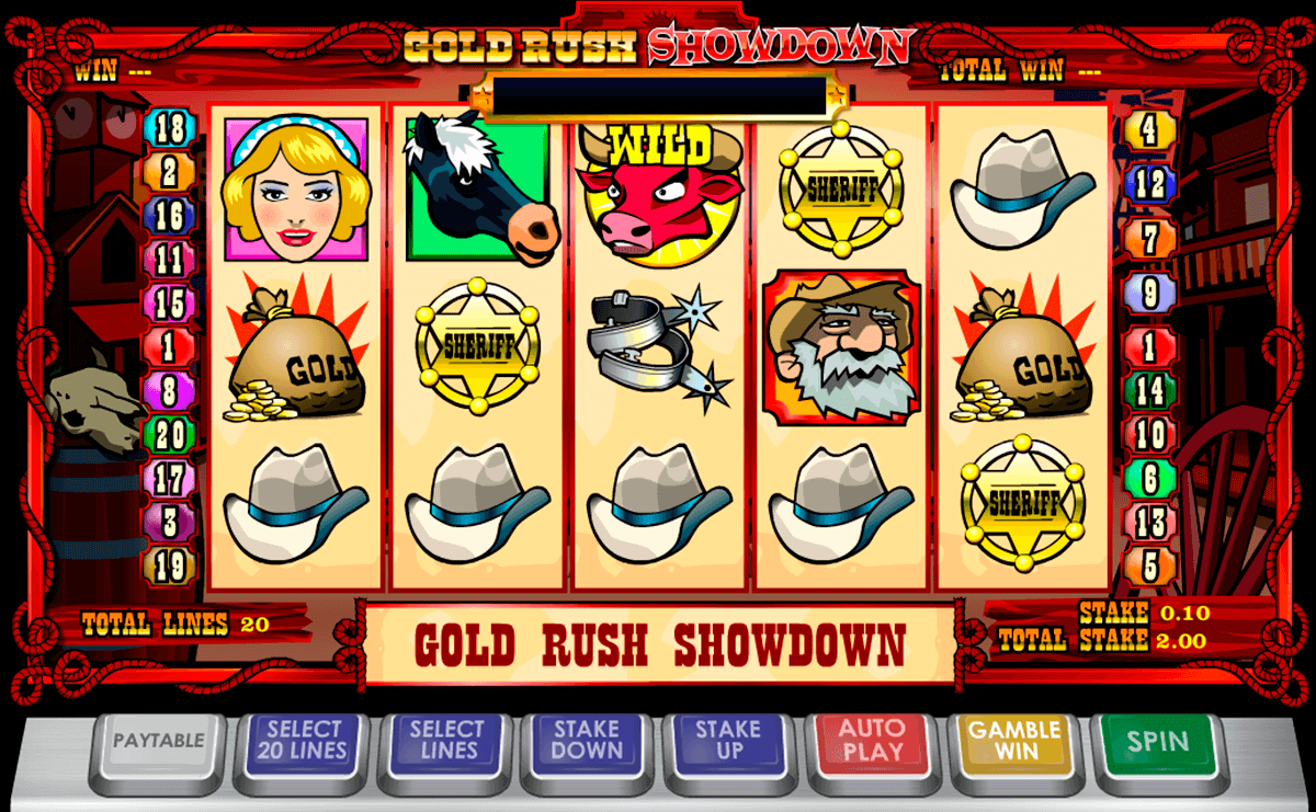 gold rush showdown ash gaming 